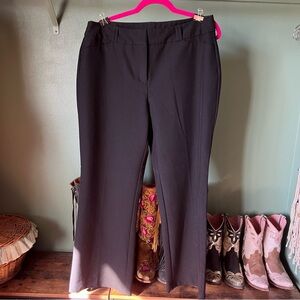 Alfani Classic Black Women's Pants Slacks 12S